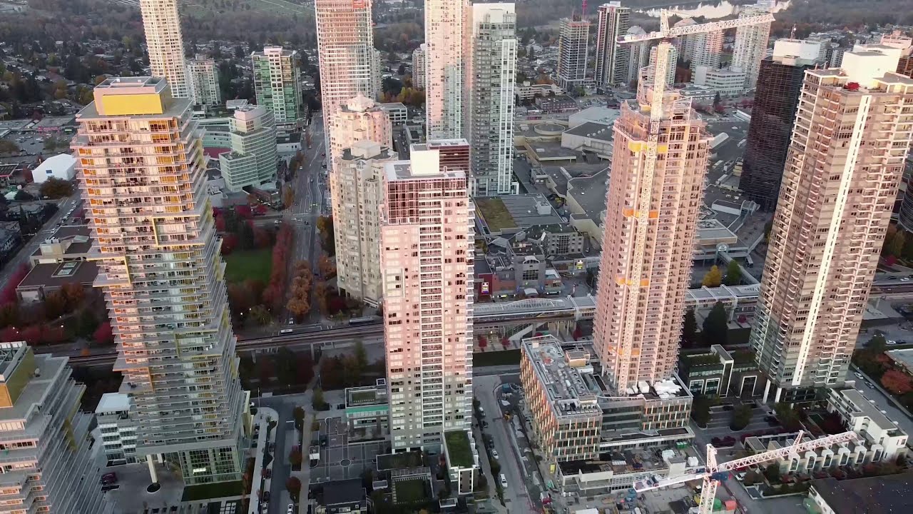 Burnaby BC Canada Drone Footage