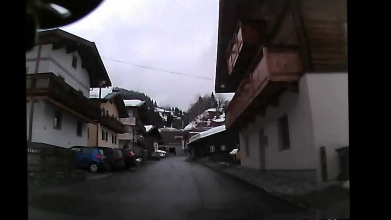 Fahrt durch Dienten / Trip through Dienten village