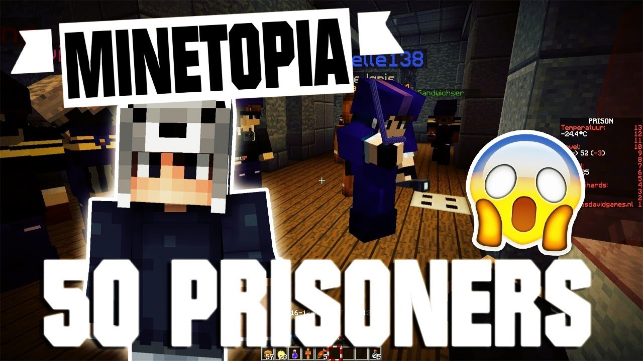 RANDOM JAIL DOOR MINETOPIA STAFFLID?! ZO DRUK IS HET NOG NOOIT GEWEEST IN DE PRISON!