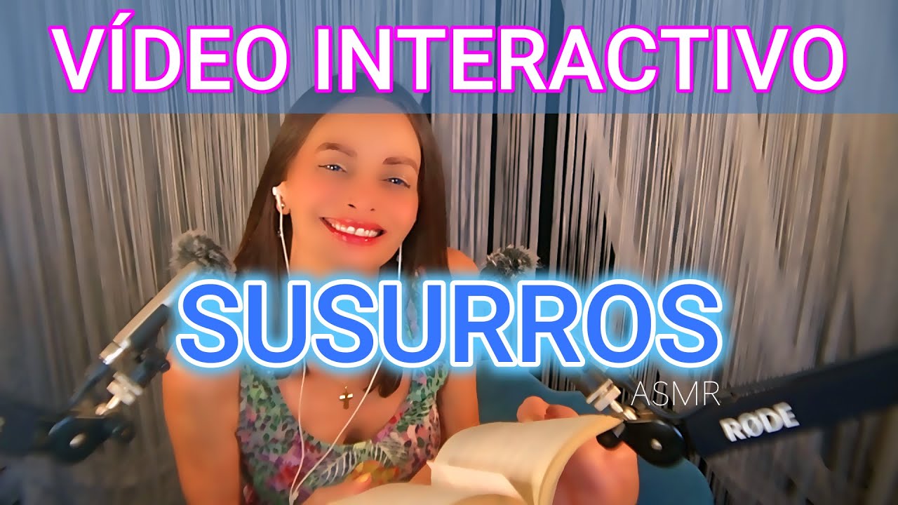 🌙 ASMR Susurros + Lectura 📖 Hablo de cosas para ayudarte a dormir 😴  | ASMR en ESPA&Ntilde;OL