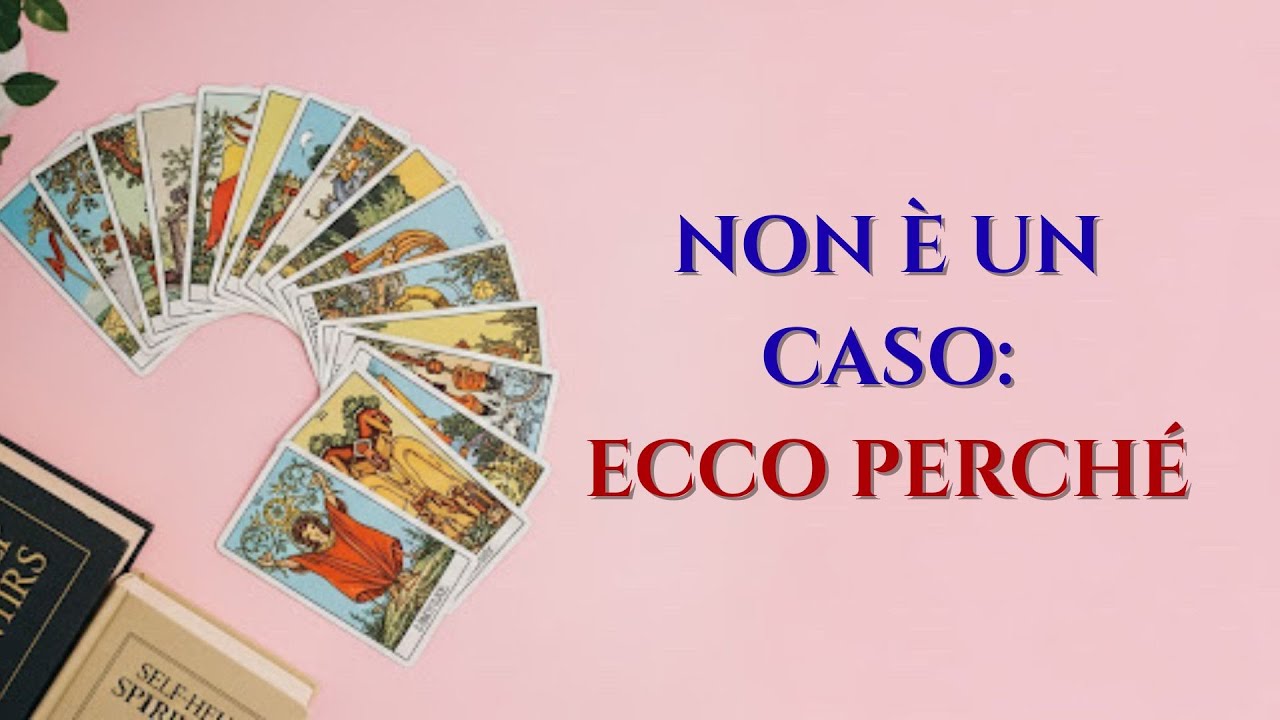 🔮 QUELLO CHE STAI VIVENDO NON È CASUALE: ECCO PERCHÉ - Scegli i tarocchi