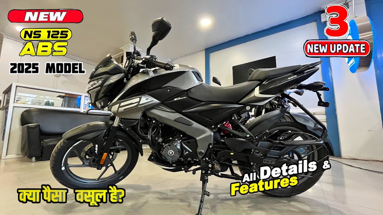 2025 Bajaj Pulsar Ns125 ABS Model - Review | 3+ New updates All Features | Price & colours 