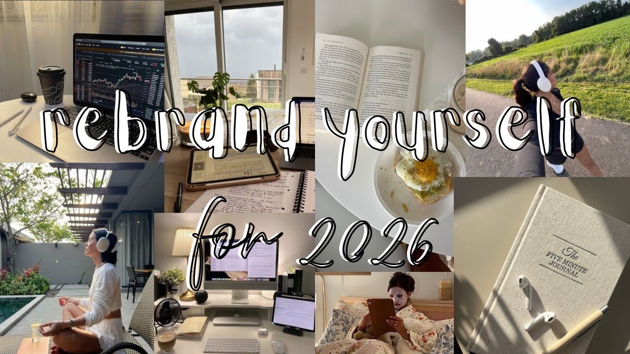 how to make 2026 your year 📝 | mindset reset, self-trust, receipt system