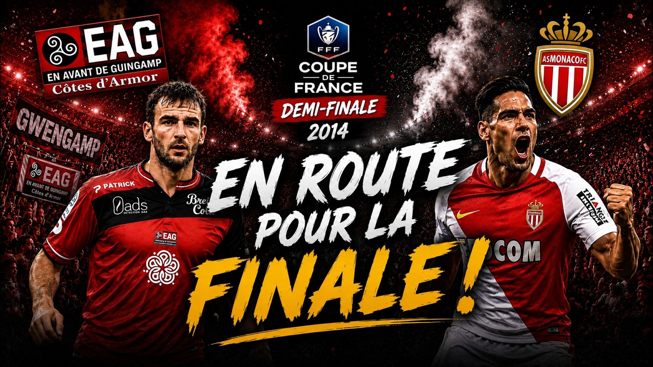 EA Guingamp - AS Monaco : En route pour la finale de la coupe de France 2014