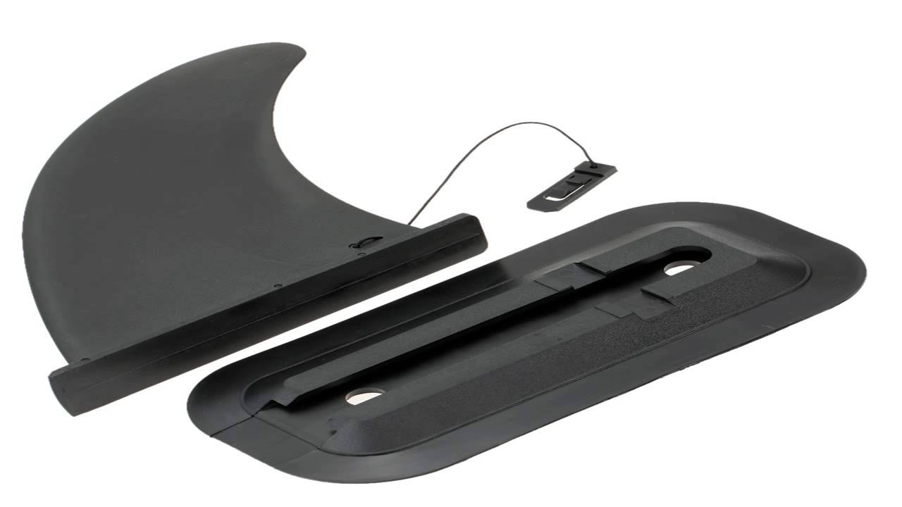 Kayak Skeg Tracking Fin Integral Fin Mounting Points Watershed Board Canoe