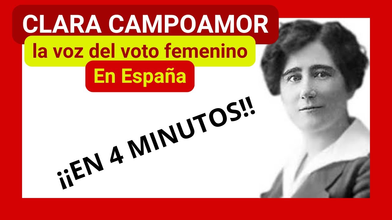 📜 Clara Campoamor: Descubre la Historia! 📜 El Voto Femenino en España: Un Viaje de Lucha y Triunfo 💪