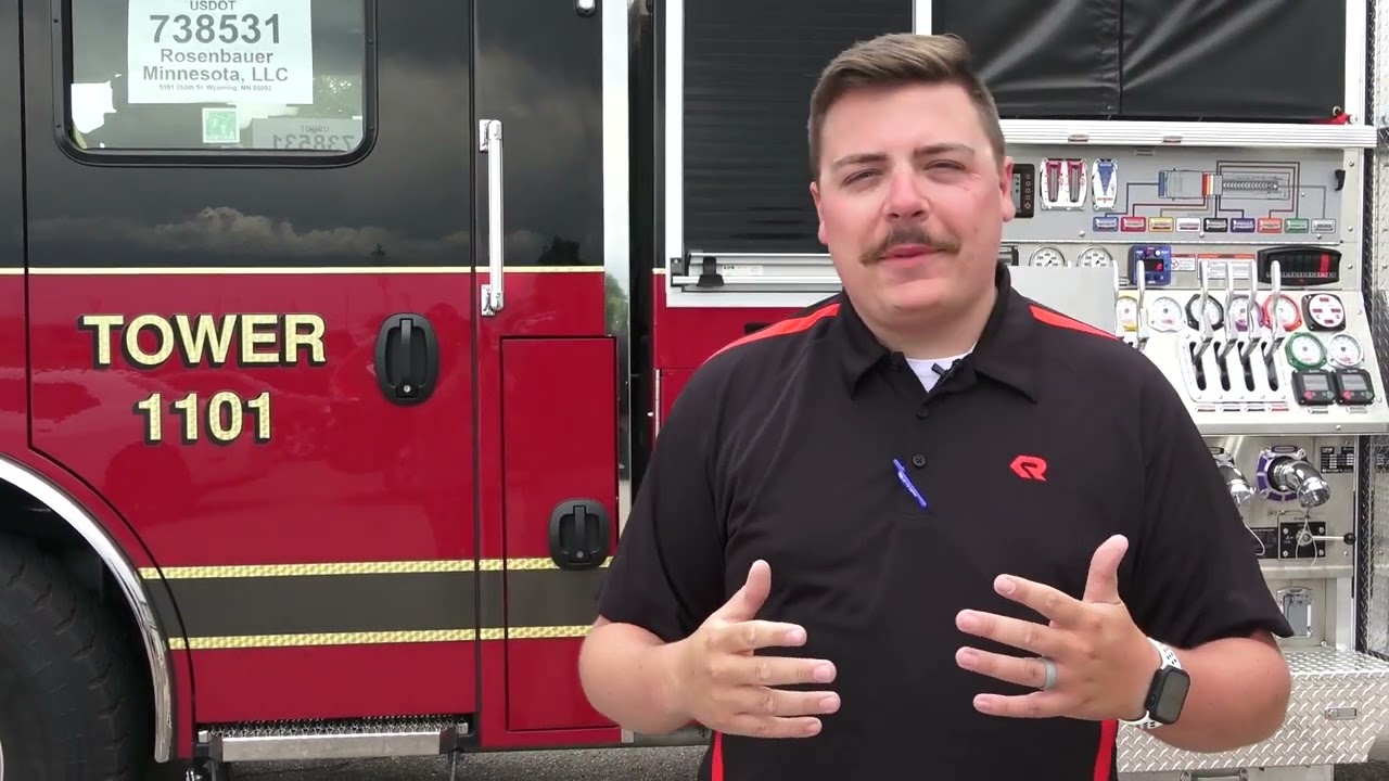 Rosenbauer King Cobra Walk-Around Video