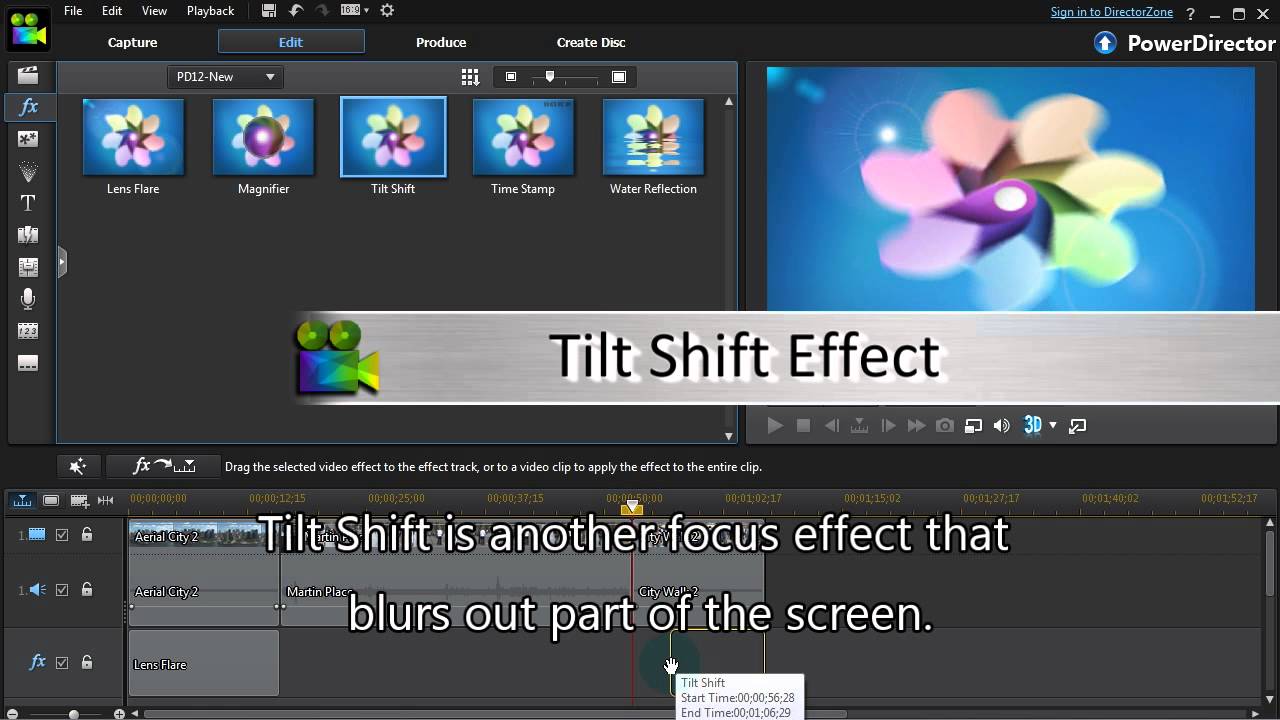 Video Effects - PowerDirector 12 | CyberLink