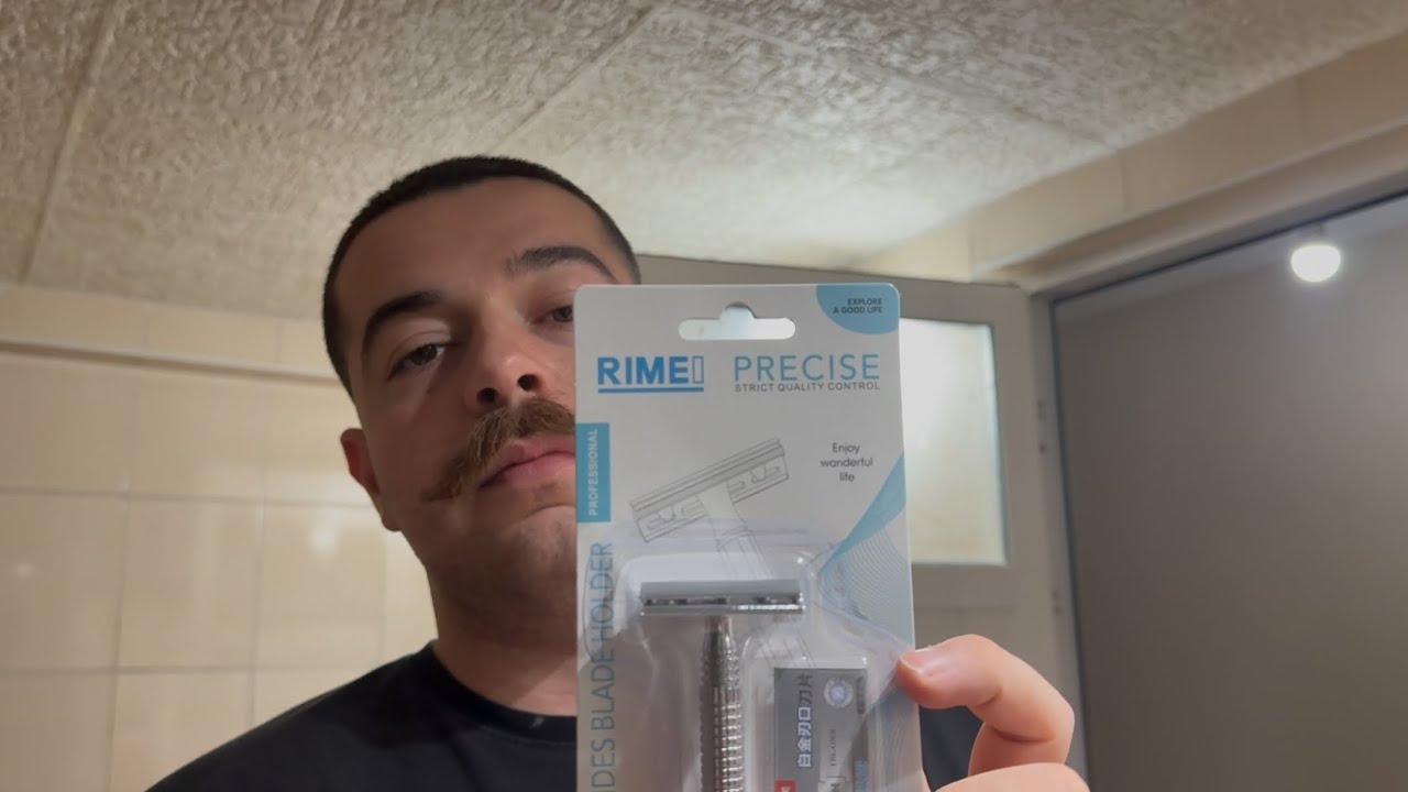 En ucuz geleneksel tıraş Vol1 / Rimei DE safety razor