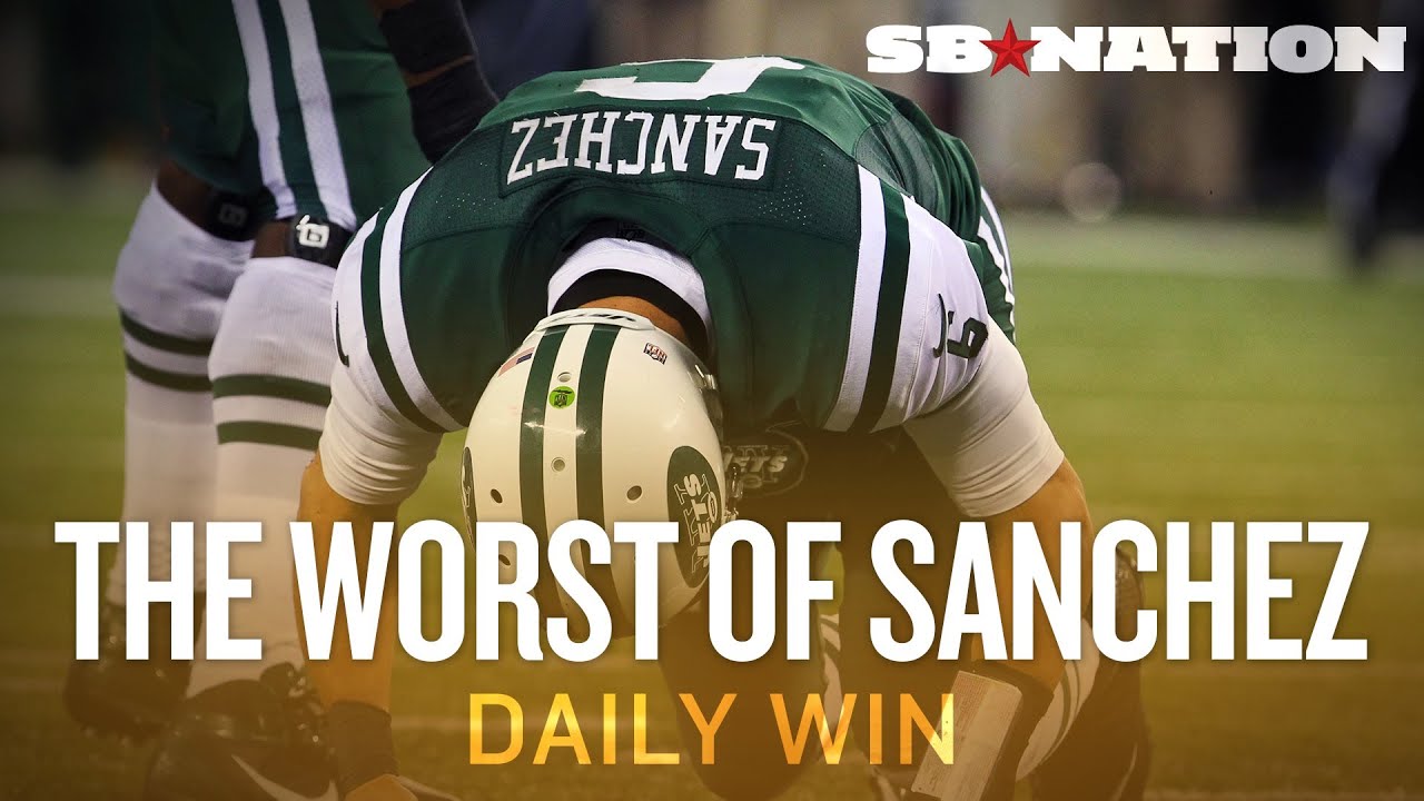 Mark Sanchez's Career Lowlights - The Daily Win