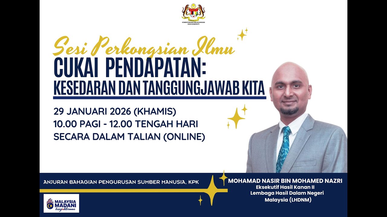 Sesi Perkongsian Ilmu Bil.1/2026 