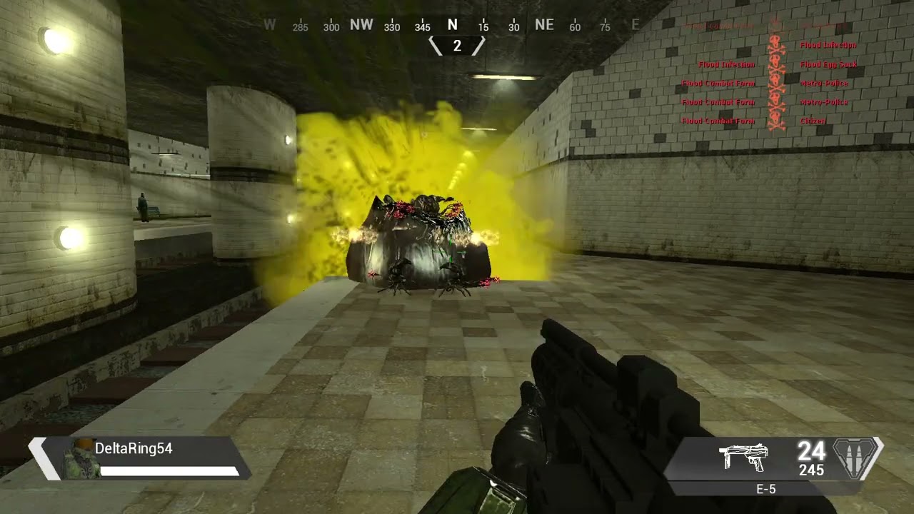 Garry's Mod - Flood (Halo) vs Combine