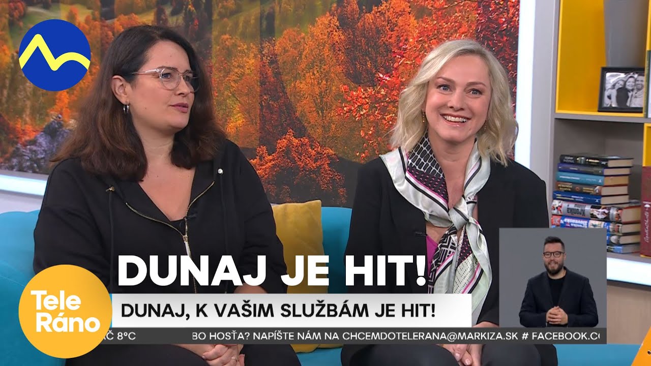 Seriál Dunaj, k vašim službám je hit - (P. Polnišová-M. Hilmerová) | Teleráno