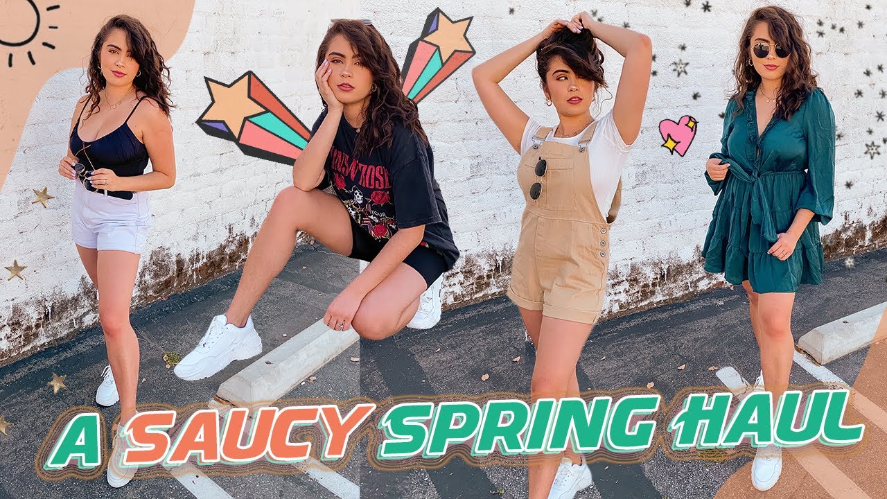 ☆ HUGE *SPICY* SPRING TRY-ON HAUL // trends, basics + more! ☆