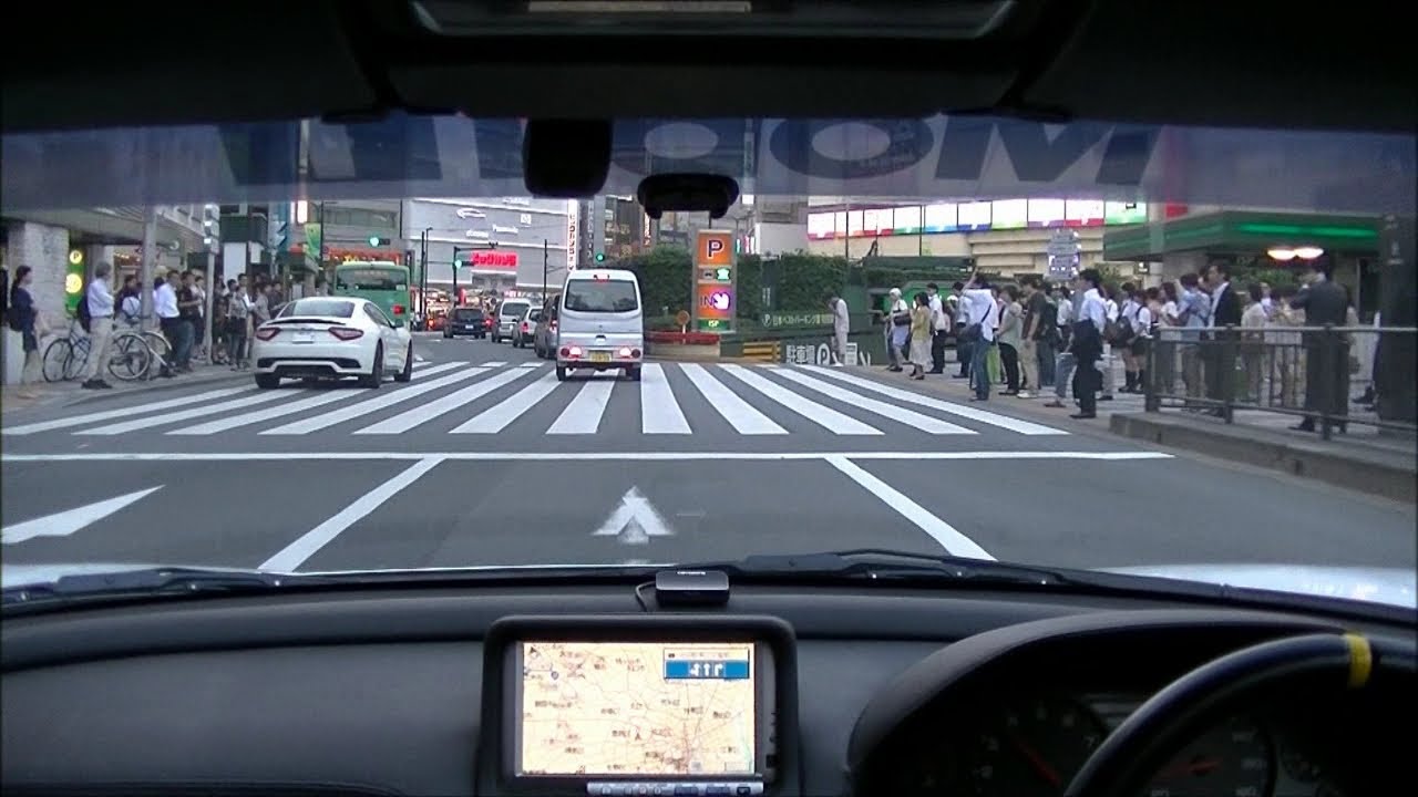 NSX 車載動画 池袋 - Tokyo Ikebukuro Onboard