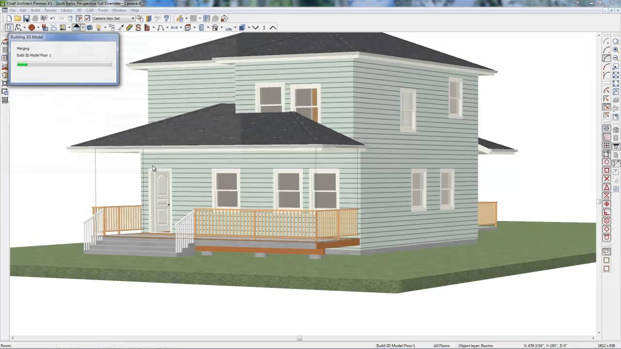 Working w/ Roofs in Chief Architect X5 / www.ChiefTutor.com