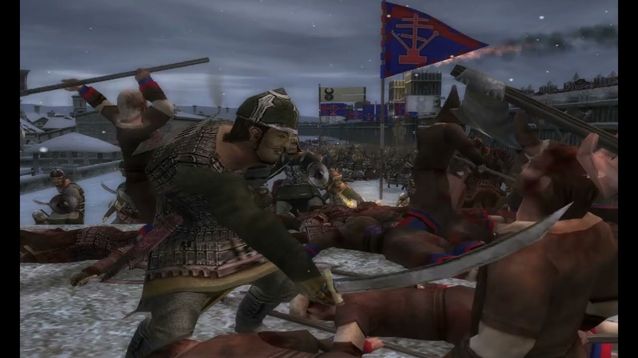 Medieval 2: Total War - Cinematic Battle (Mongols v. Russia)