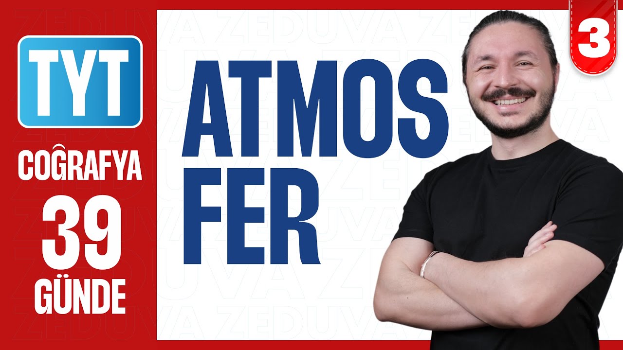 Atmosferin Katmanları ve Özellikleri Soru Çözümü | 39 GÜNDE AYRINTILI TYT COĞRAFYA KAMPI 2026 | 3