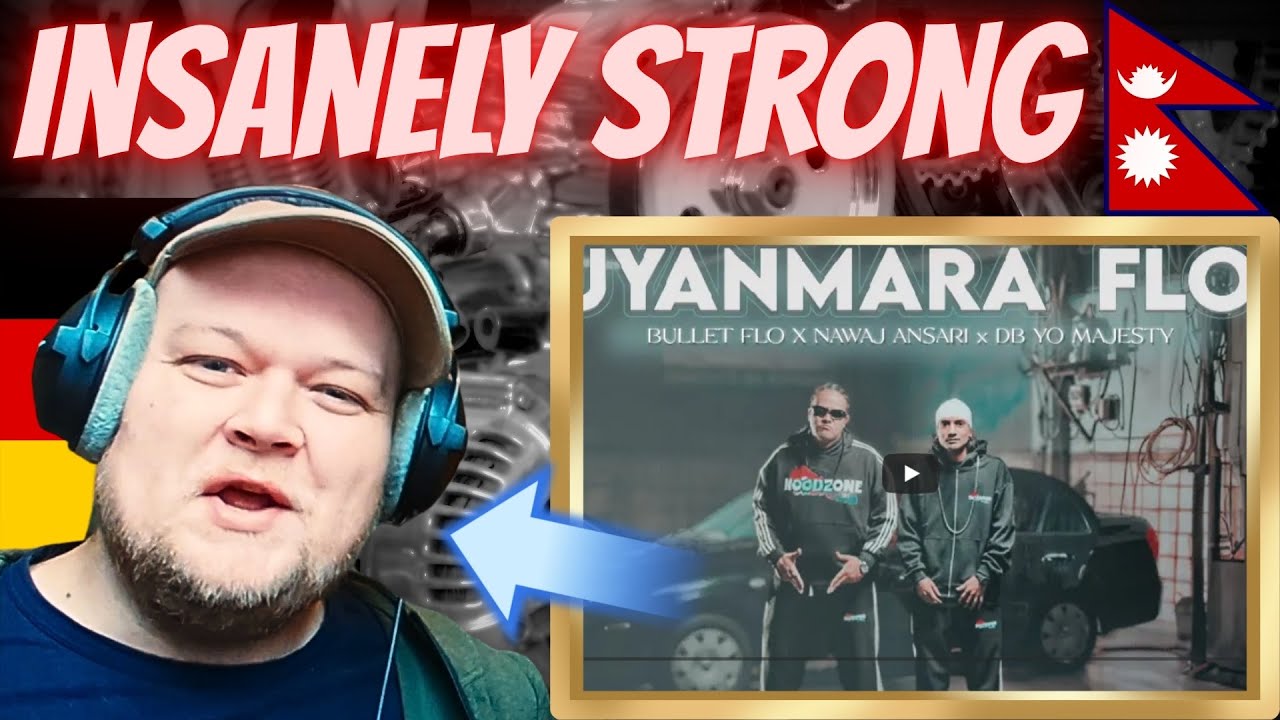 🇳🇵 Jyanmara Flo | Foreigner Reaction | Bullet Flo feat. Nawaj Ansari & Db Yo Majesty