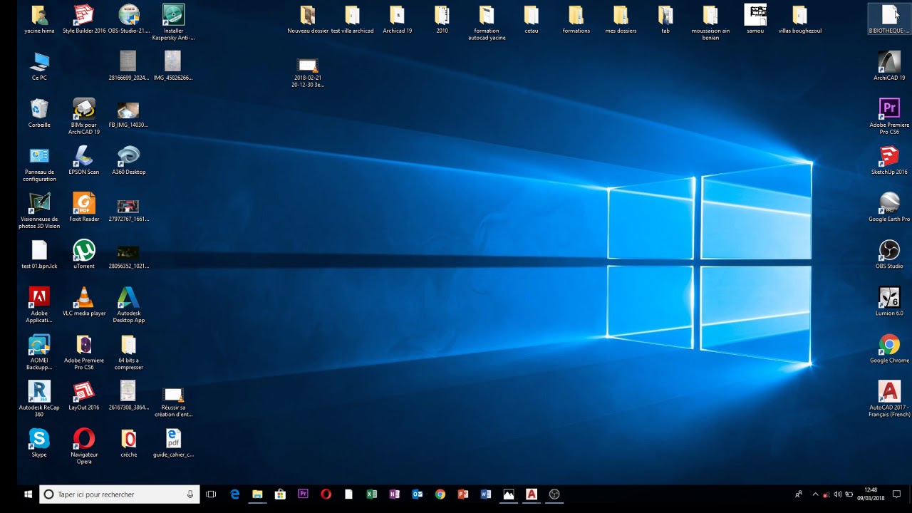 4éme cours autocad ( mettre les portes + commande miroir )