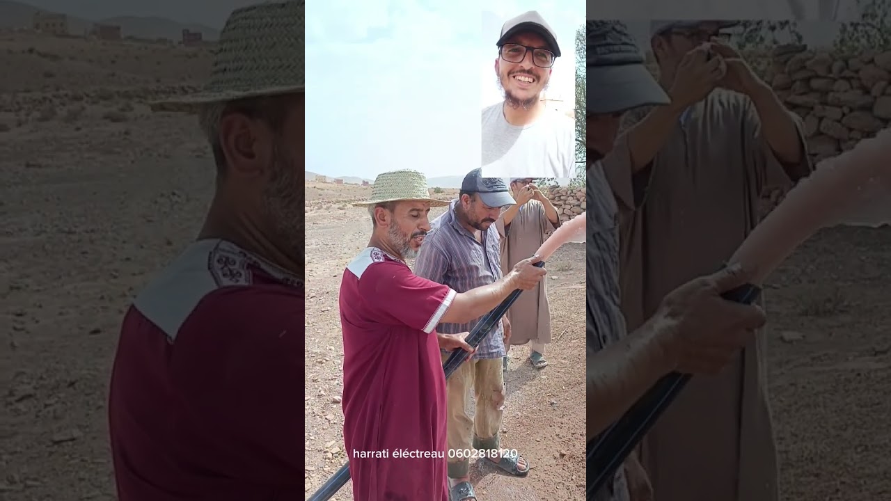 تركيب 12 لوح شمسي 585W لتشغيل غطاس 5,5HP