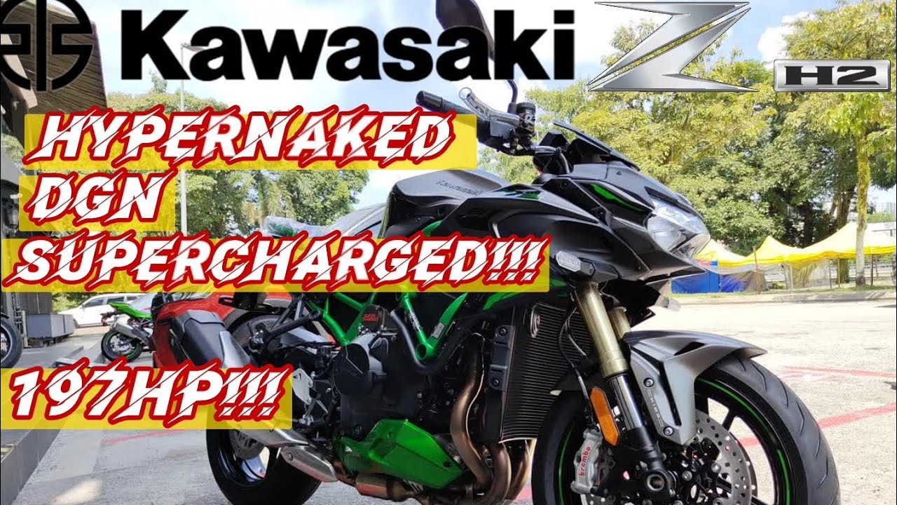 KAWASAKI Z H2 2024 MALAYSIA - HYPERNAKED DGN SUPERCHARGED!!!
