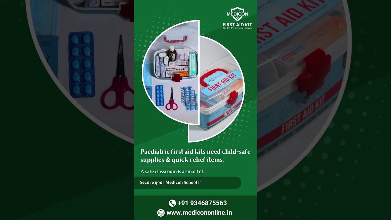 School Emergency Essentials: Stop Bruising, Falls, & Nosebleeds FAST! | Medicon First Aid Kit