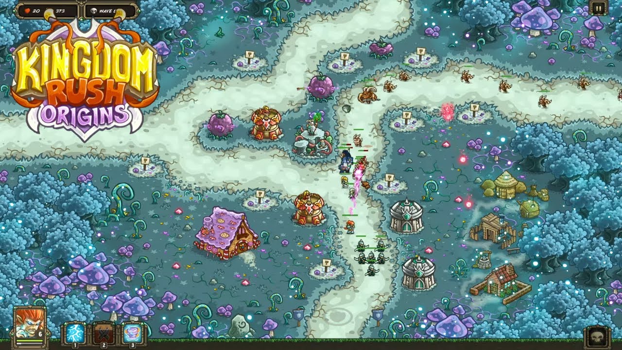 Kingdom Rush Origins - GRIMMSBURG - Campaign (VETERAN)