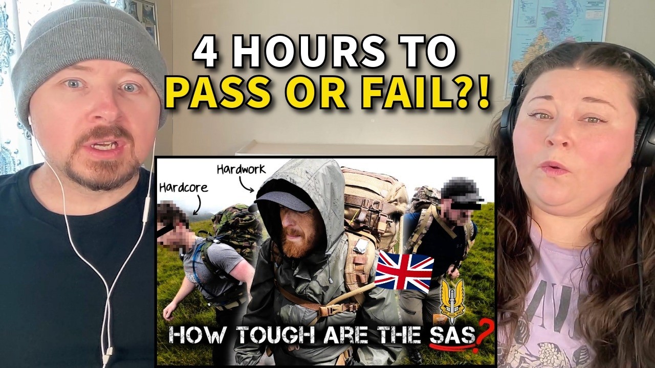 Americans React: SAS Fan Dance (UK Special Forces Selection Test)