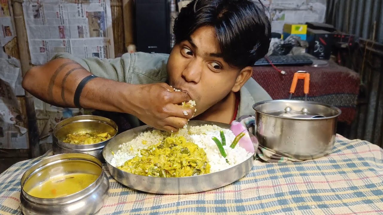 No Fancy Food, Just Real Desi Thali | Simple Home-Style Meal