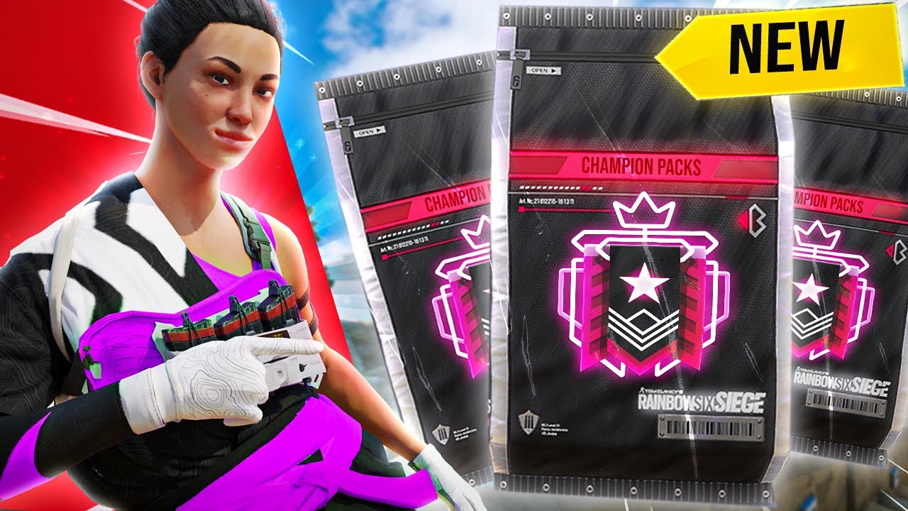 NEW Champ Packs In Rainbow Six Siege
