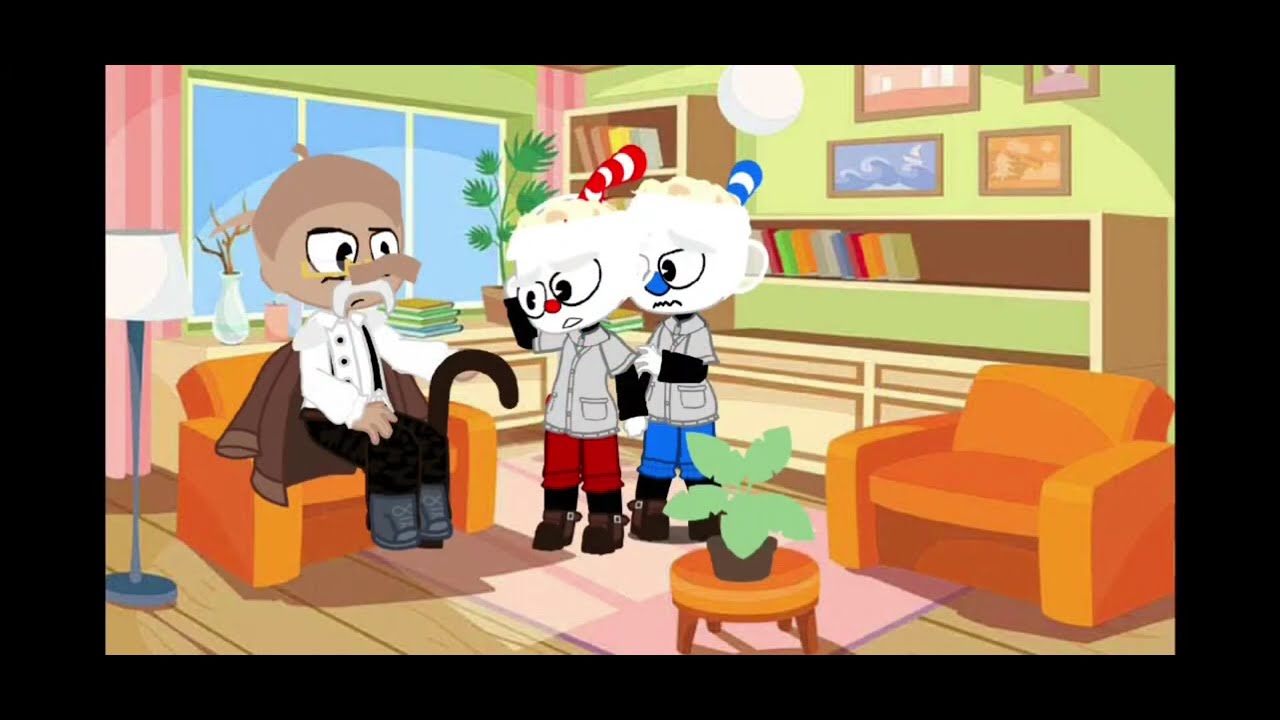 §Bendy meet Cuphead§ -Gacha Nox {ep2: protect even them} (my Au)