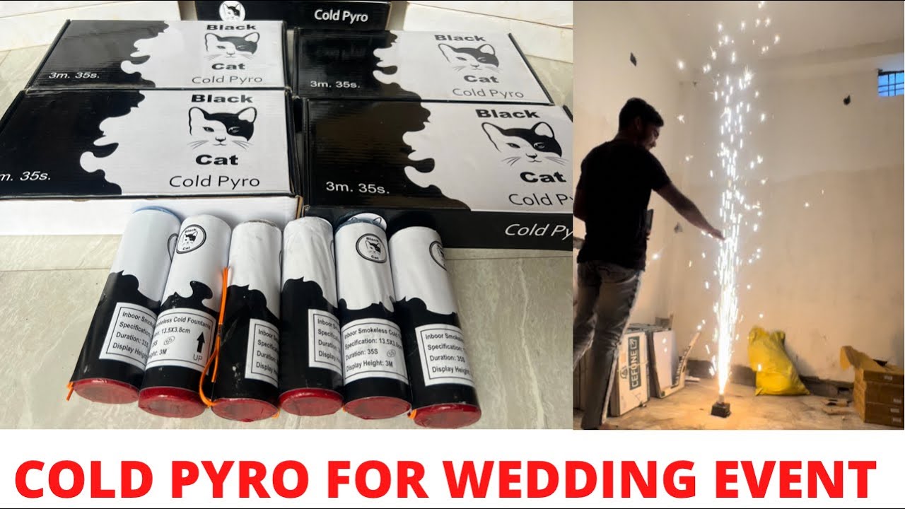 Black cat pyro , original cold pyro 7415551111