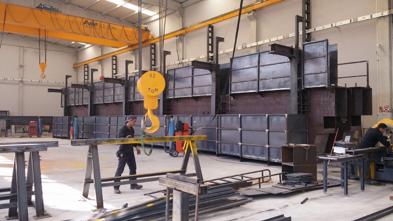 130/40+5 Ton Döküm Vinci Köprü