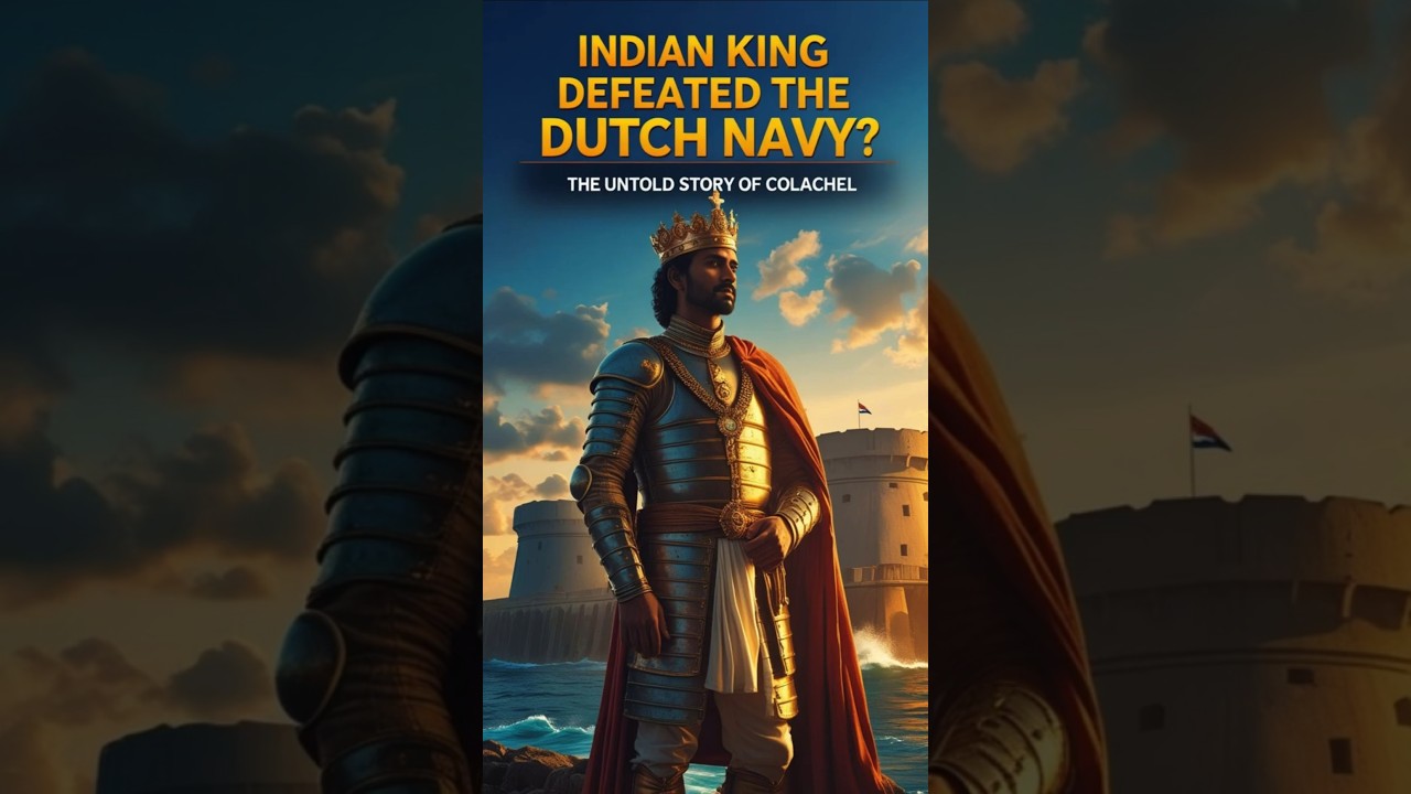 Indian King Defeated the Dutch Navy?! 🚢🔥 | Battle of Colachel 