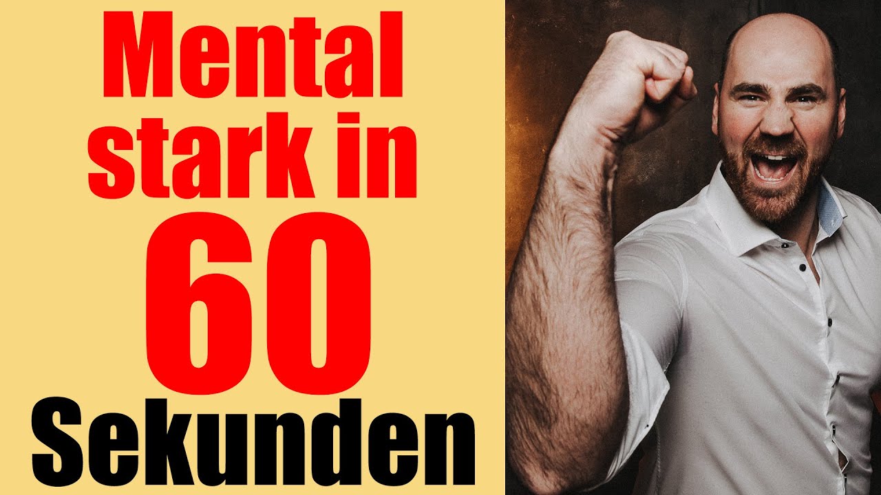 In 1 Minute mental stark wie ein Profiathlet! 60 Sekunden Mentaltraining