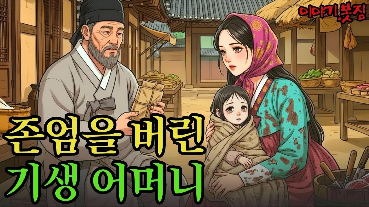 마지막 약을 위해 존엄을 팔아버린 기생 어머니 |야담|만담|전설|조선시대|사연