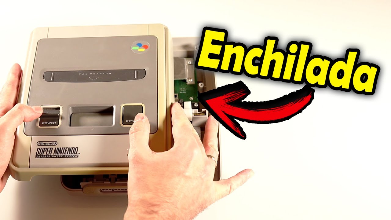 La MEJOR MODIFICACIÓN para SUPER NINTENDO - Tremenda Enchilada!!!