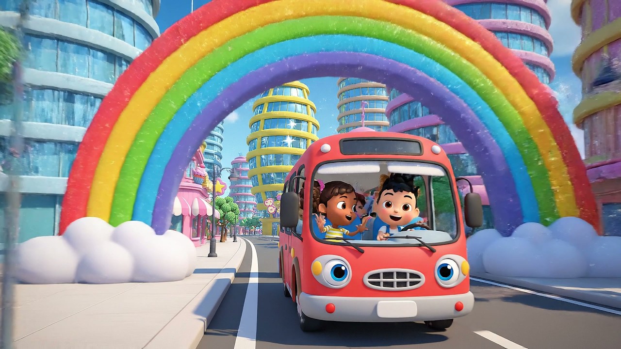 Las Ruedas del Autobús: Paseo de Aventura por la Ciudad | Canciones Infantiles 2026