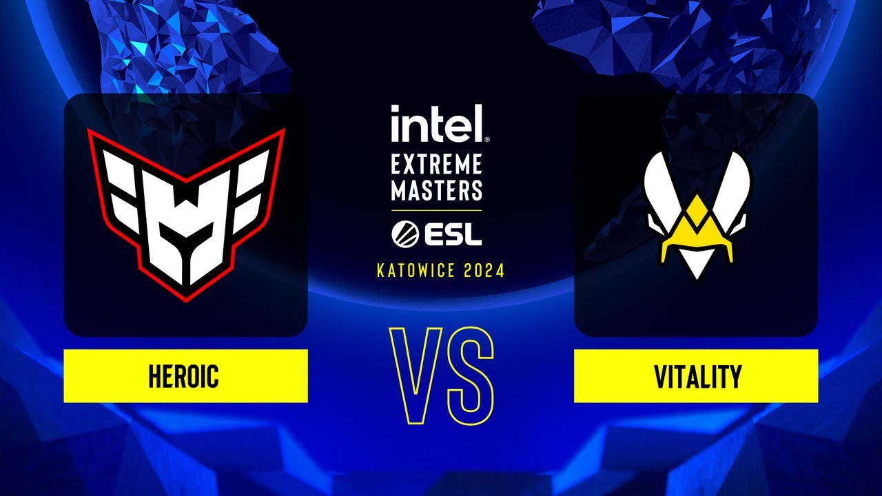 Heroic vs. Vitality - Map 1 [Mirage] - IEM Katowice 2024 - Group B