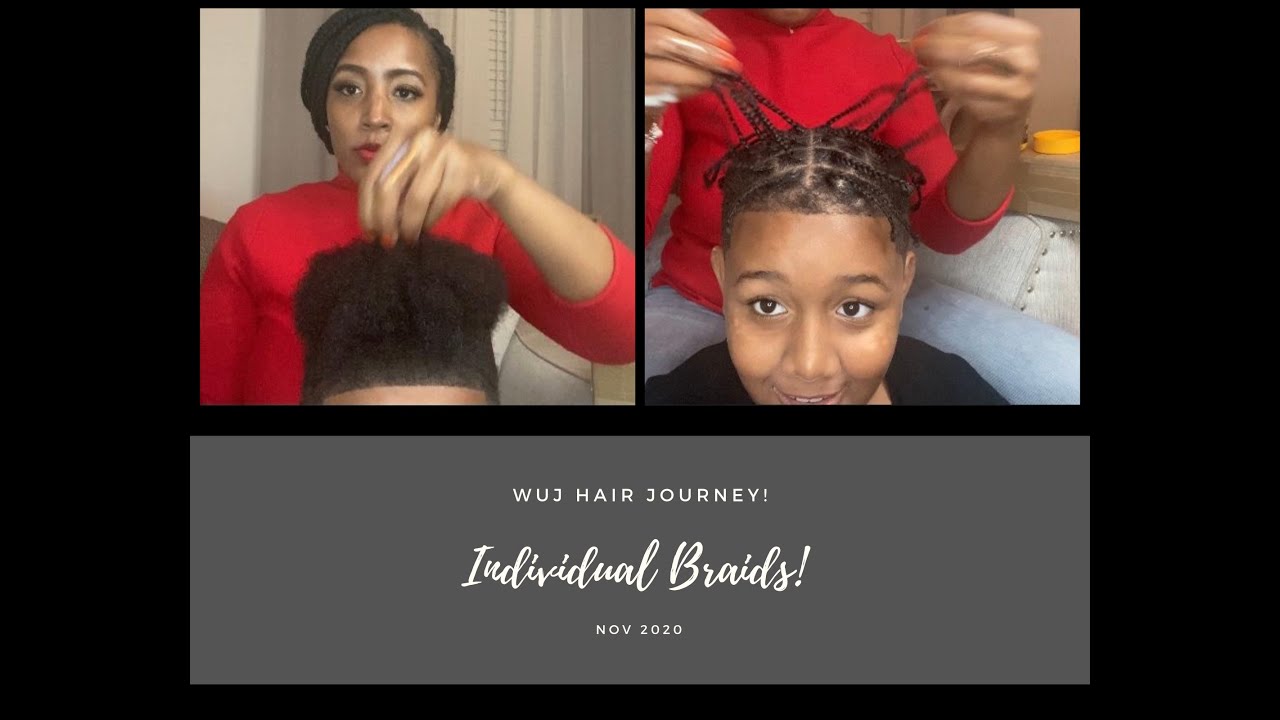 Individual braids for boys and men