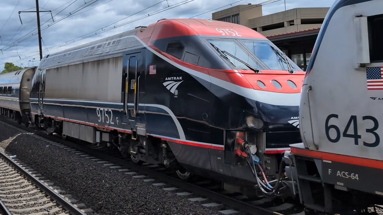 Railfanning Amtrak & NJ Transit at Metropark 5-25-25: HHP-C 9752, ACS-64 642, horn shows, and more!!