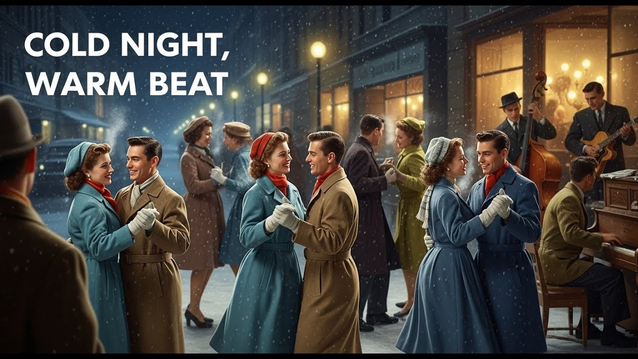 Cold Night, Warm Beat ❄️🔥 | Winter Rock & Roll Dance (1959 Vibes)