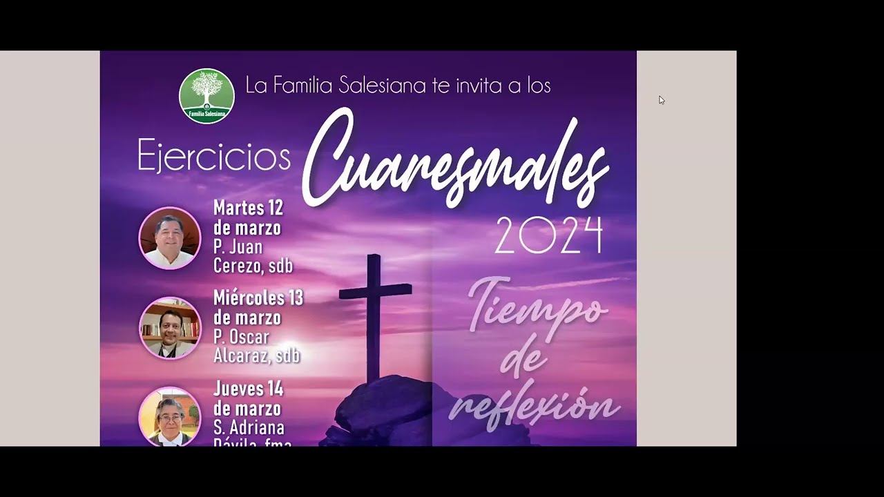 Ejercicios Cuaresmales 2024