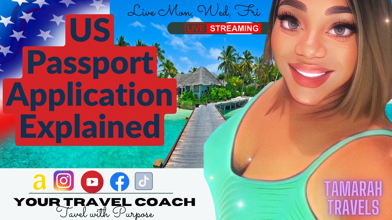 US Passport Application Form, How To Video