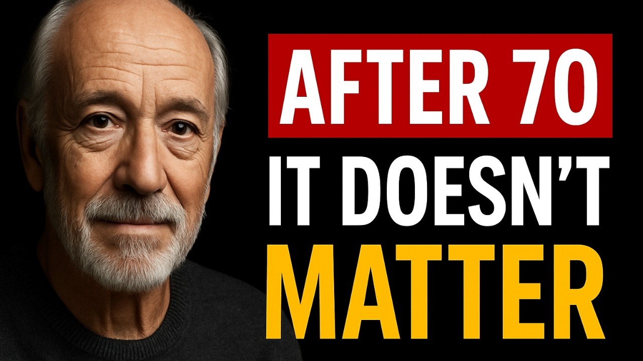 11 Things That Don&rsquo;t Matter Anymore After 70.