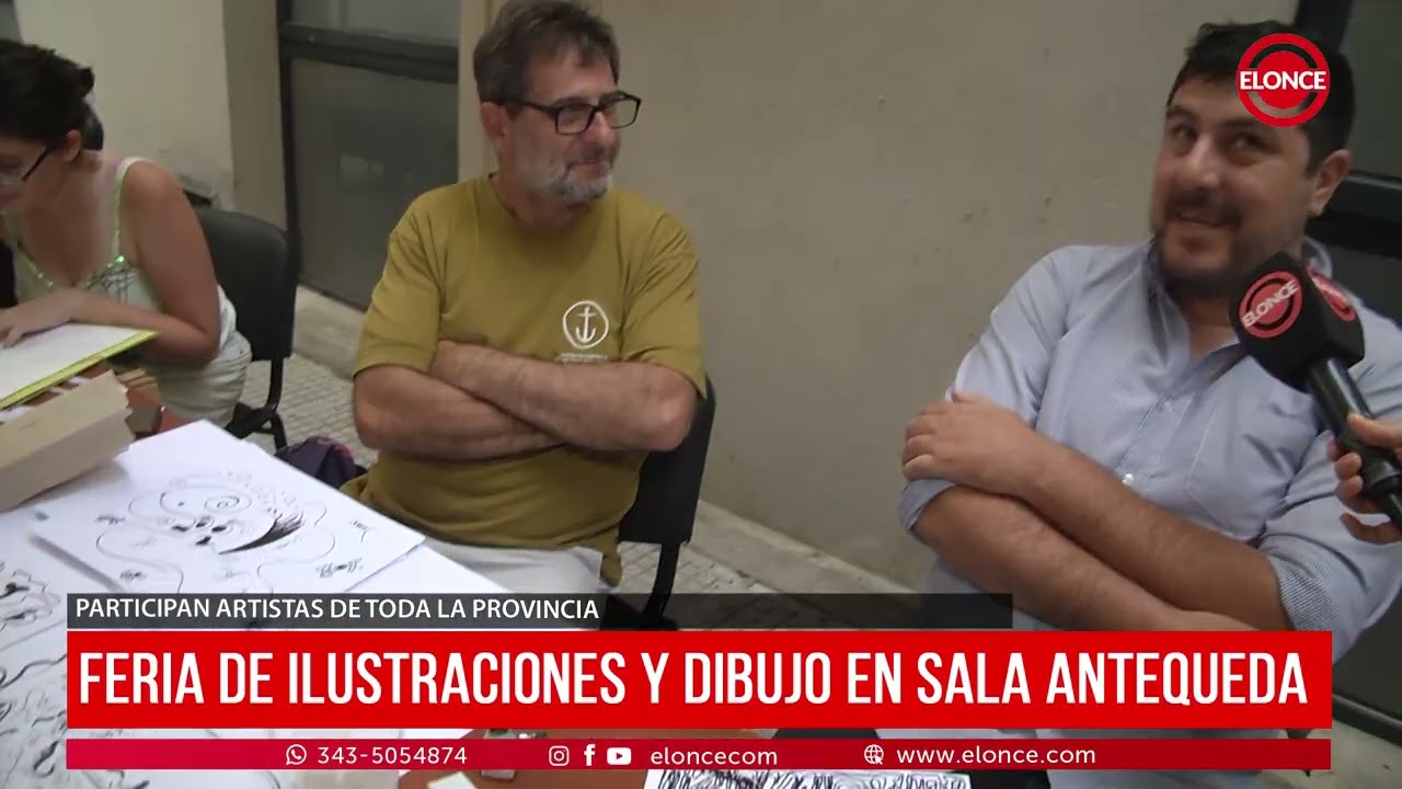 Feria de ilustraciones y dibujo en Sala Antequeda hasta el domingo