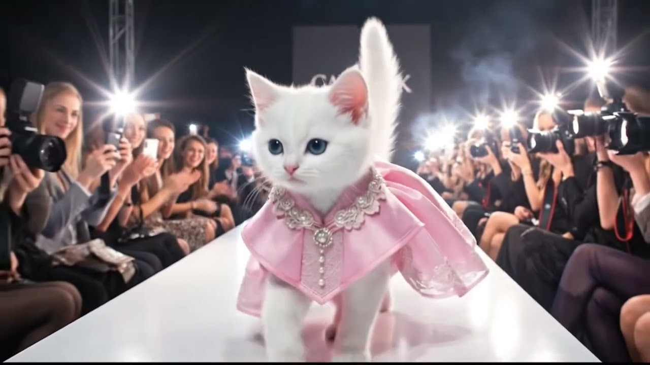 The Cutest Supermodels Ever! Feline Fashion Week Highlights