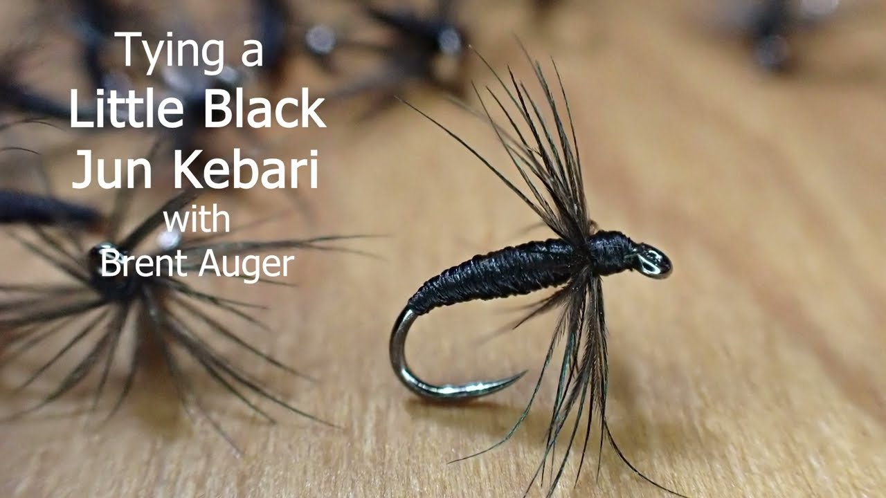 Little Black Jun Kebari - Tenkara Fly Tying