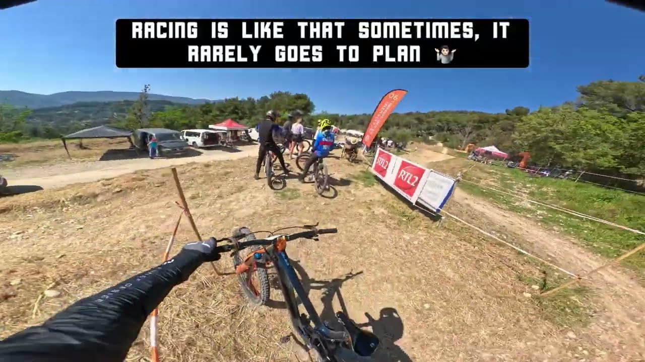 RACE RUN HOW IT HAPPENED - BLAUSASC DH